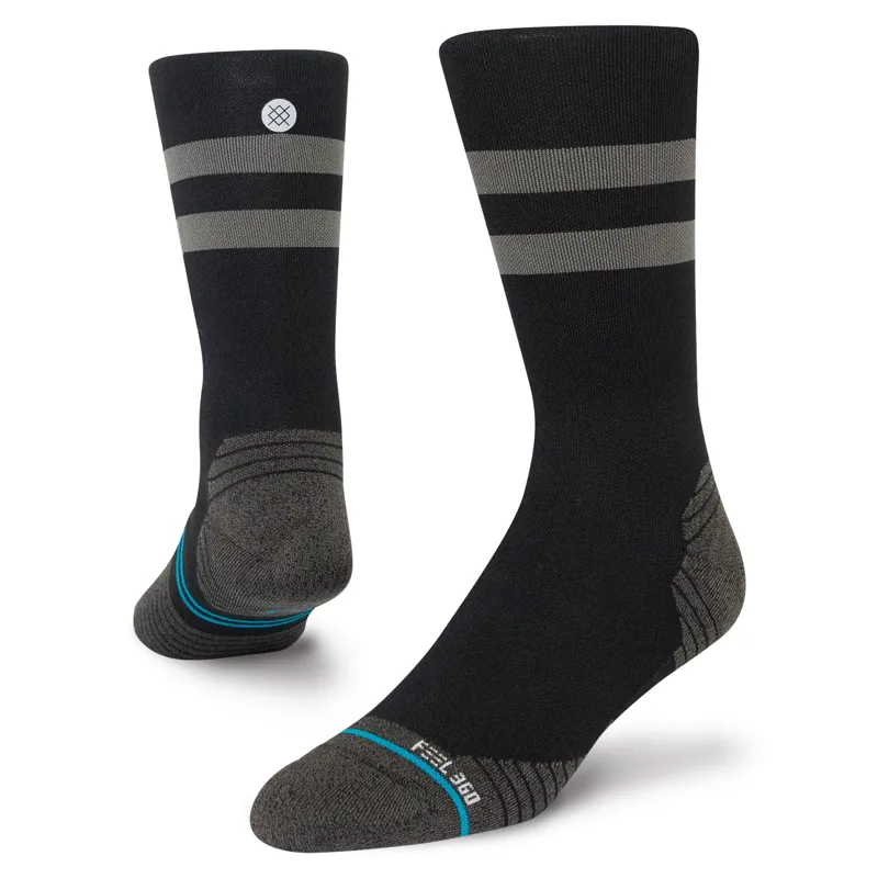 Stance Franchise Ultra-Light Crew Socks Black
